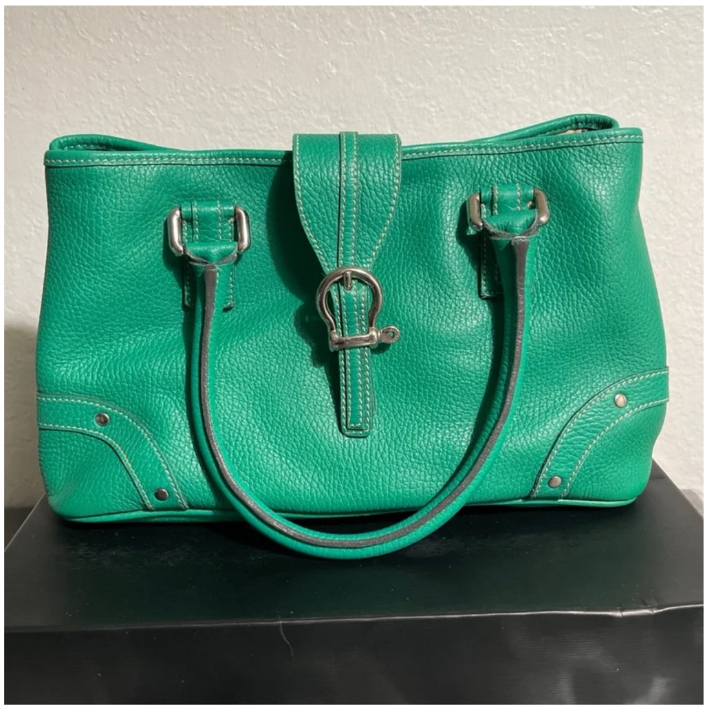 Burberry Pebble Leather Bag